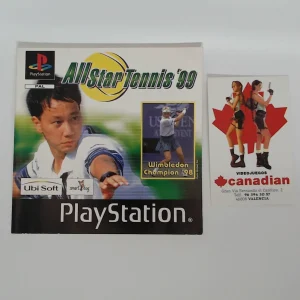 All Star Tennis 99 manual suelto ps1