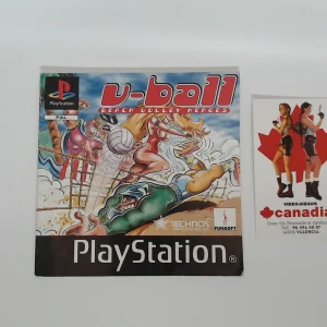 V ball Beach Volley Heroes manual suelto ps1