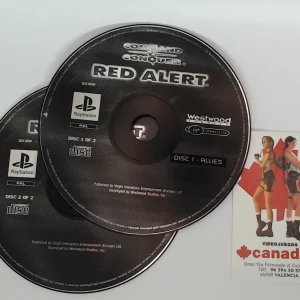 Command and Conquer Red Alert (2 cd) cd suelto ps1