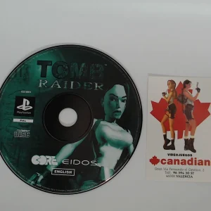 Tomb Raider cd suelto ps1