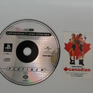 Crash Bandicoot 2  platinum cd suelto ps1
