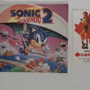 Sonic the hedgehog 2 manual suelto Game Gear