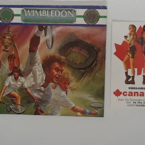 Wimbledon manual suelto Game Gear
