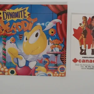 Dynamite Headdy manual suelto Game Gear