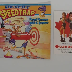 Desert speedtrap manual suelto Game Gear