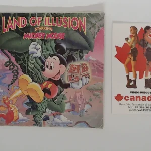 Land of Illusion starring Mickey Mouse manual suelto Game Gear
