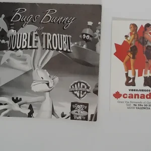 Bugs Bunny in double trouble manual suelto Game Gear